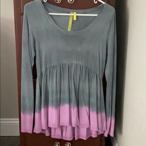 Long sleeve tunic top